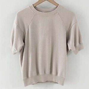 Aerie Short Sleeve Sweatshirt